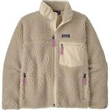 Patagonia Women's Classic Retro-X Jacket natural w/light violet
