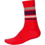 Endura Baabaa Merino Stripe Sock pomegranate