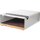 PARAX S-Rack M Wallnuss weiß