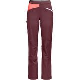 Ortovox Merino Naturtec Light Col Becchei Pants W winetasting