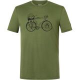 super.natural Wander Wheel Tee Herren chive/jet black