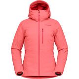 Norrona lyngen Alpha100 Zip Hood W's calypso coral