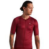 Specialized Men's SL Air Solid Short Sleeve Jersey maroon