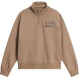 The North Face W Ski Embro Relaxed 1/4 Zip Graphic garnet