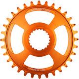 Burgtec Shimano Direct Mount Thick Thin Chainring iron bro orange