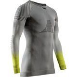 X-Bionic Invent Graphics Shirt LS Men rhino grey/light grey/canary