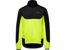 GOREWEAR C5 Windstopper Thermo Trail Jacke Herren, black/neon yellow