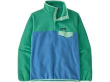 Patagonia Women's Lightweight Synchilla Snap-T Pullover, shore blue