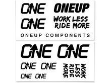 OneUp Components Decal Kit Carbon Handlebar, black