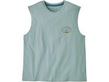 Patagonia Women's Clean Climb Roots Boxy Organic Tank, thermal blue