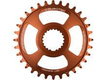 Burgtec Shimano Direct Mount Thick Thin Chainring, kash bronze