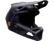 Fox Rampage Image Print, plum