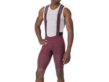 Castelli Premio Evo Bibshort, deep bordeaux/winter sky