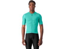 Castelli Espresso Jersey, pool blue/dark gray
