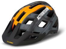 Cube Helm Badger X Actionteam, grey´n´orange