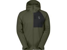 Scott Defined Warm Zip Men's Hoody, douglas green/black