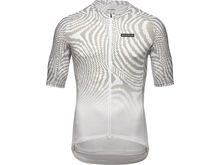 Gore Wear Spirit Moire Trikot Herren, white/lab gray