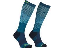 Ortovox All Mountain Long Socks M, petrol blue