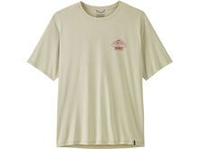 Patagonia Men's Cap Cool Daily Shirt - Great Waves, dyno white