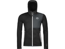 Ortovox Merino Fleece Hoody M, black raven