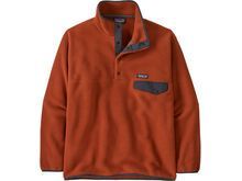 Patagonia Men's Synchilla Snap-T Pullover, burnished red