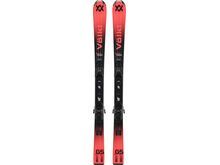 Völkl Racetiger JR + vMotion 4.5 JR, red