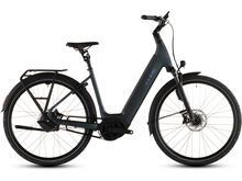Cube Supreme Hybrid Deluxe SLX 600 Easy Entry, metalblue´n´reflex