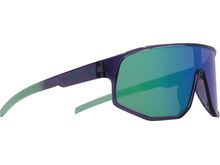 Red Bull Spect Eyewear Dash, Smoke/Green-Purple Mirror / shiny x’tal dark purple