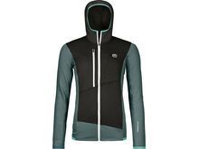 Ortovox Merino Fleece Grid Hoody W, dark arctic grey