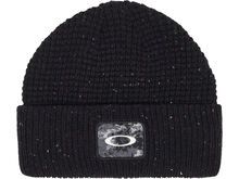 Oakley Ellipse Patch Waffle Beanie, blackout