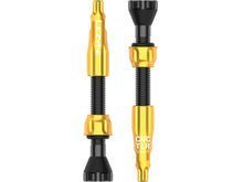 Lezyne CNC TLR Valves - 44 mm, gold