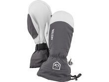 Hestra Army Leather Heli Ski Mitt, grey
