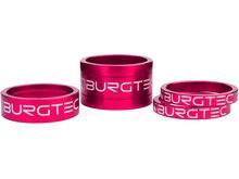 Burgtec Stem Spacers, toxic barbie pink