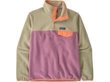 Patagonia Women's Lightweight Synchilla Snap-T Pullover, light violet