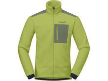 Norrona trollveggen warm3 Jacket M's, dark citron/deep lichen green