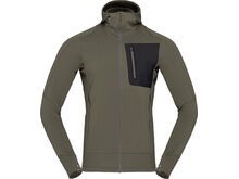 Norrona falketind Power Grid Zip Hood M's, beluga