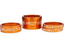Burgtec Stem Spacers, iron bro orange