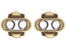 Crankbrothers Standard Release Premium Cleat Kit - 6° Float, gold