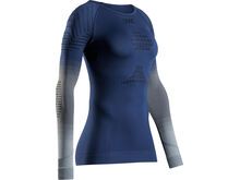 X-Bionic Invent Graphics Shirt LS Wmn, marine/grey/light grey