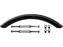 ORTLIEB Quick Rack Mudguard - Gravel (50 mm), black