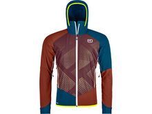 Ortovox Merino Naturtec Light Col Becchei Jacket M, clay orange