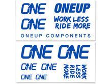 OneUp Components Decal Kit Carbon Handlebar, blue