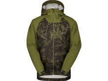 Scott Trail Storm Waterproof Men's Jacket, fir green/black