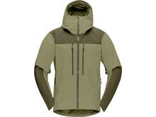 Norrona trollveggen Gore-Tex Pro light Jacket M's, olive night/deep lichen green