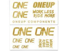 OneUp Components Decal Kit Carbon Handlebar, gold