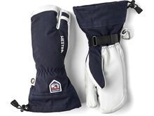 Hestra Army Leather Heli Ski 3 Finger, navy