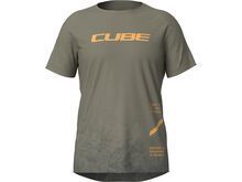 Cube MTB Trikot TM kurzarm, olive
