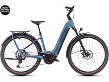 Cube Kathmandu Hybrid SLX 800 Easy Entry, smaragdgrey´n´black