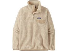 Patagonia Women's Lightweight Synchilla Snap-T Pullover Flow, dyno white