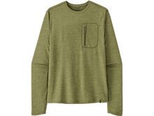 Patagonia Men's Long-Sleeved Capilene Cool Sun Shirt, caper green/buckhorn green x-dye